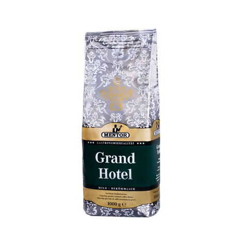 بسته دانه قهوه منتور مدل Grand Hotel مقدار 1000 گرم